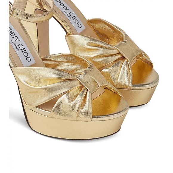 Jimmy Choo
Women's Heloise 120 Platform High Heel Sandals - Picture 4 of 7